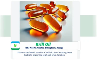 Krill Oil : Who Need ? Benefits, Side Effects, Dosage Krill oil capsules with vibrant orange hue