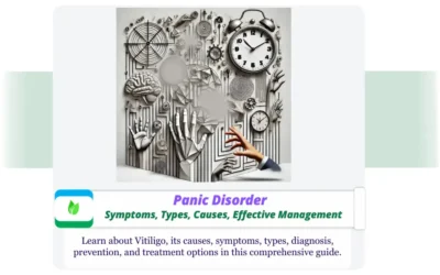 Panic Disorder: Causes, Symptoms & Effective Management Panic Disorder themed art with hands, clocks & maze