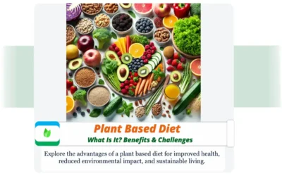 Plant Based Diet : What Is It? Benefits & Challenges Healthy plant-based diet with fruits, vegetables, nuts, and grains