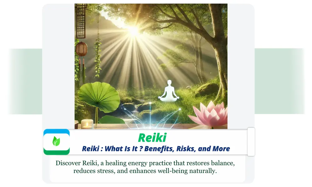 Serene Reiki healing energy with glowing light and lotus